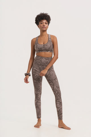 Σετ γυμναστικής με terra bloom print | Desert Dust