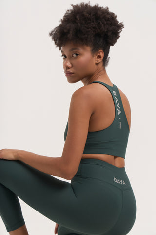 Αθλητικό μπουστάκι DRY SHELL | Forest Green