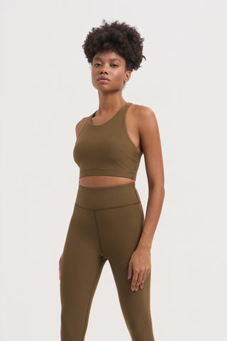 Αθλητικό μπουστάκι DRY SHELL | Olive
