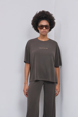 Αθλητικό Top Ribbed Ύφανσης | Shark Grey