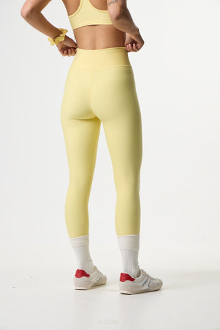 Aθλητικό κολάν SOFT TOUCH | Butter Yellow