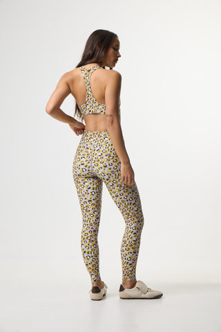 Red leopard print workout set | Red