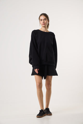 Φούτερ Comfort Knots | Μαύρο