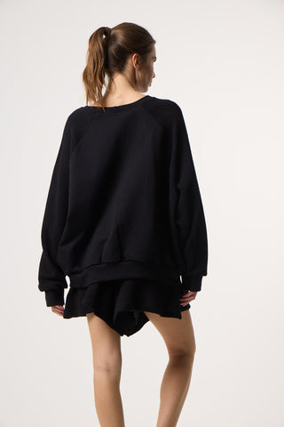 Φούτερ Comfort Knots | Μαύρο