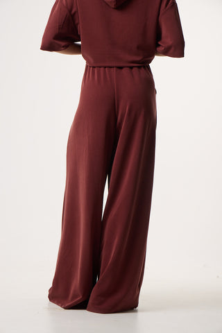 Casual Flow Παντελόνι | Wine