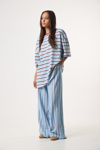 Αθλητικό T-shirt Loose Fit | Light Blue