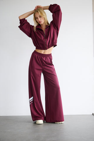 Trackside Pants | Bordeaux
