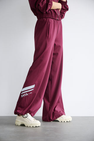 Trackside Pants | Bordeaux