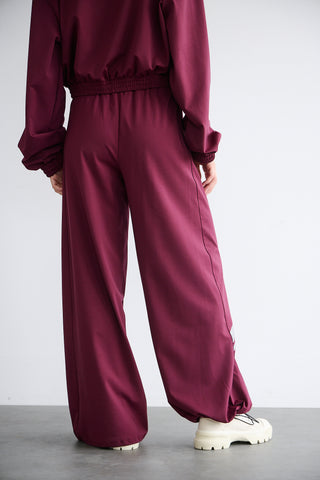 Trackside Pants | Bordeaux