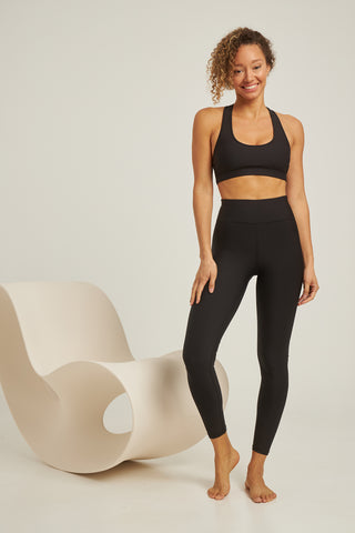 Soft Touch Sports Bra | Black