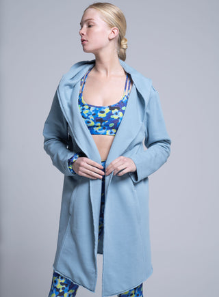 Ζακέτα φούτερ | Γαλάζιο