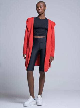 Ζακέτα φούτερ | Κόκκινο