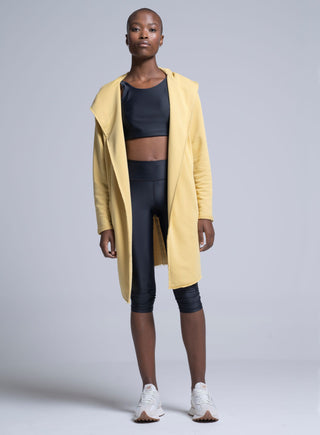 Ζακέτα φούτερ | Κίτρινο