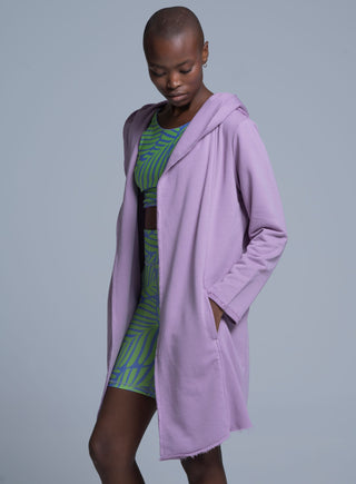 Ζακέτα φούτερ | Λιλά