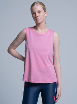 Sleeveless top | Pink