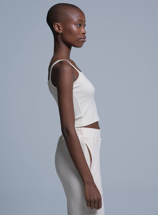 Ριπ τοπ με λεπτή τιράντα | Μπεζ