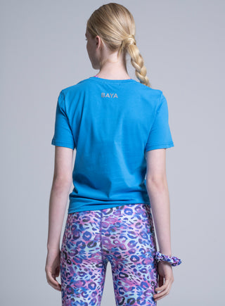 Top with knot detail | Royal blue