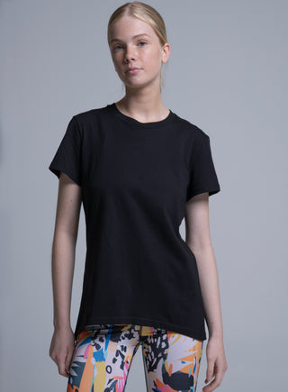 Asymmetrical Sports Top | Black