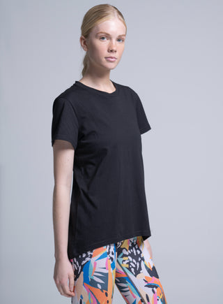 Asymmetrical Sports Top | Black