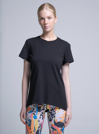 Asymmetrical Sports Top | Black