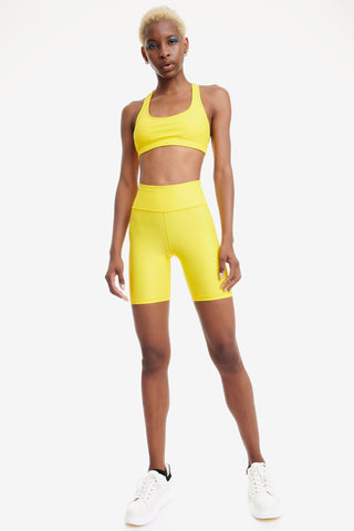 Basic Athletic Biker | Yellow