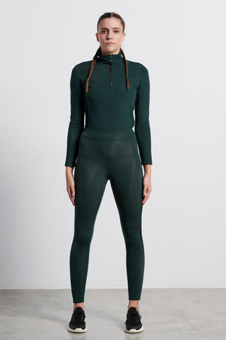 Thermal leggings Green/Black