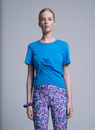 Top with knot detail | Royal blue